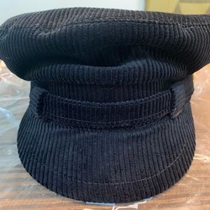 John Lennon style hat - Corduroy - Black size 57